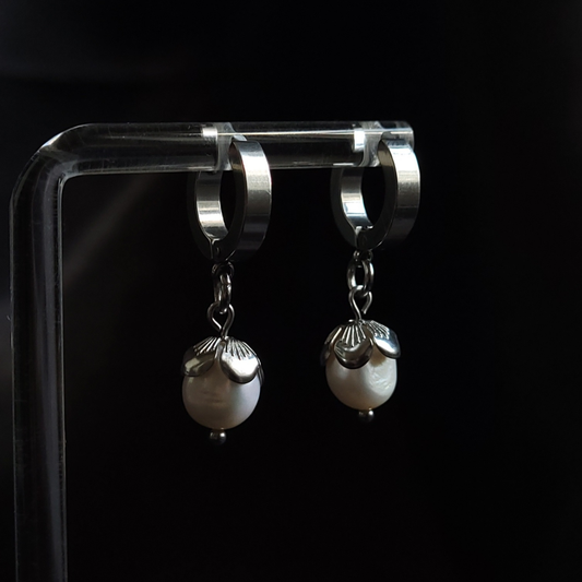 BLOSSOM Huggie Hoops