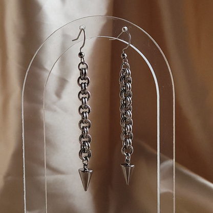 Spike Chain Earrings
